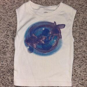 Cute fish Tank Top Urban Outfitters